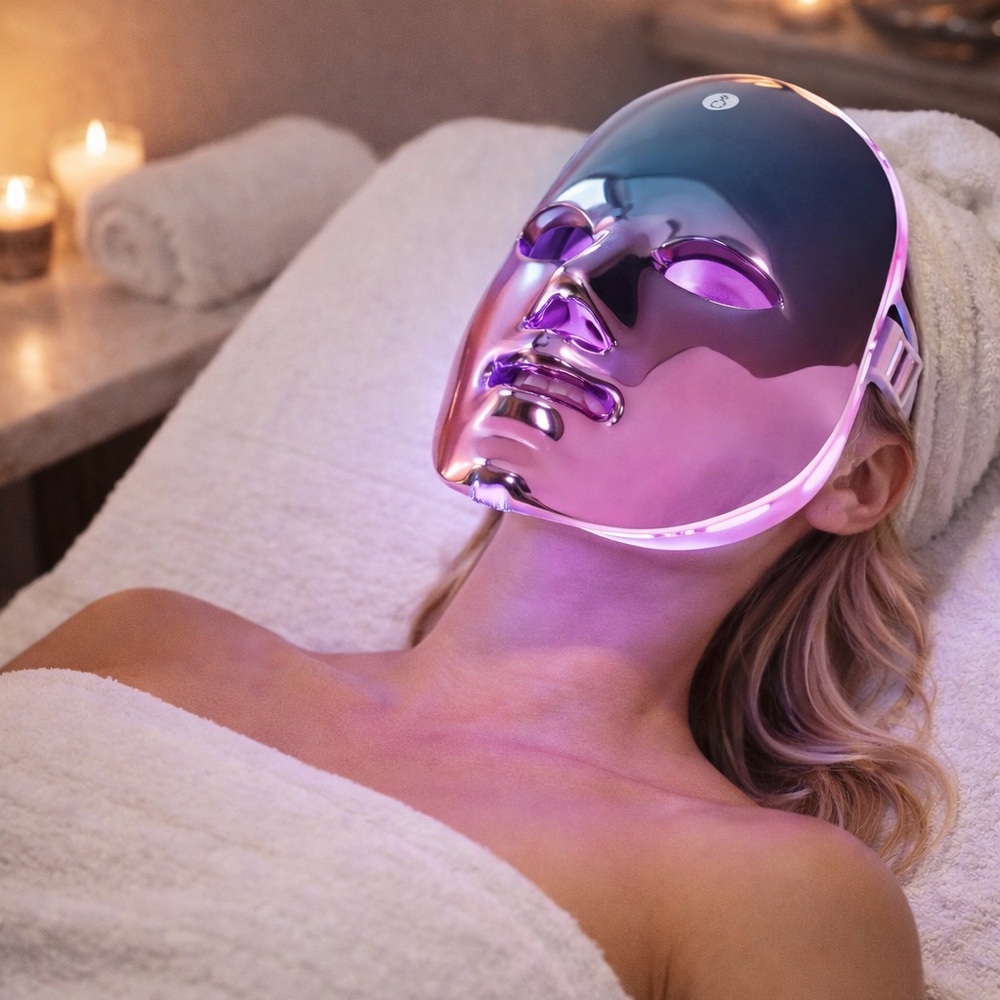Secret Collagen Flawless Face LED Mask Multi-Purpose Skin Care LED Mask Cordless